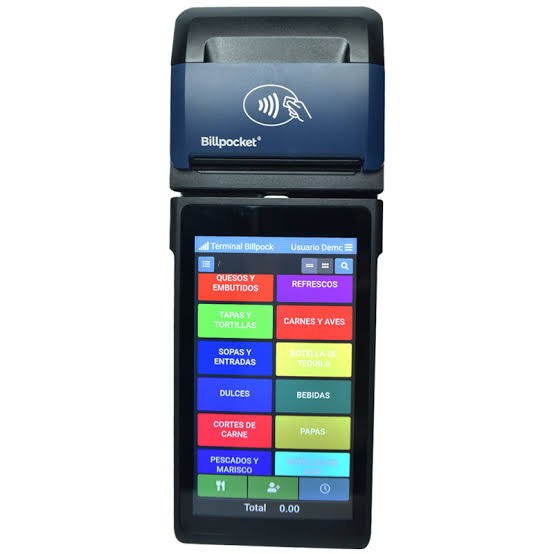Terminal punto de venta Billpocket